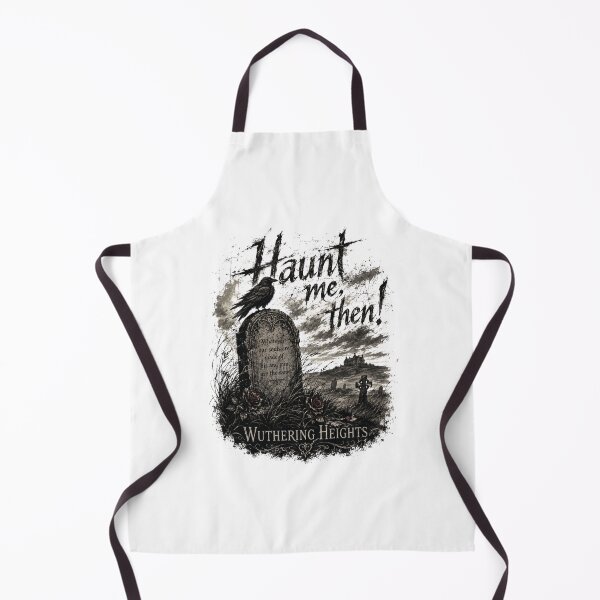 Item preview, Wuthering Heights Whatever Our Souls Are Made Of Quote Gothic Raven Tombstone designed and sold by Fenay Designs.