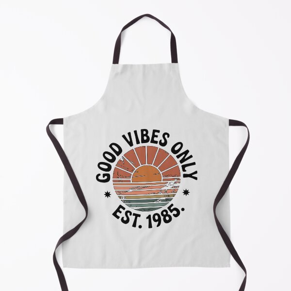 Item preview, Distressed Good Vibes Only Est 1985 Retro Sun designed and sold by Enea Kelo.