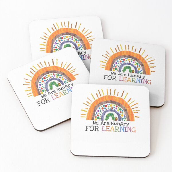 Item preview, We Are Hungry For Learning Rainbow Back To School designed and sold by PixlCrypt.