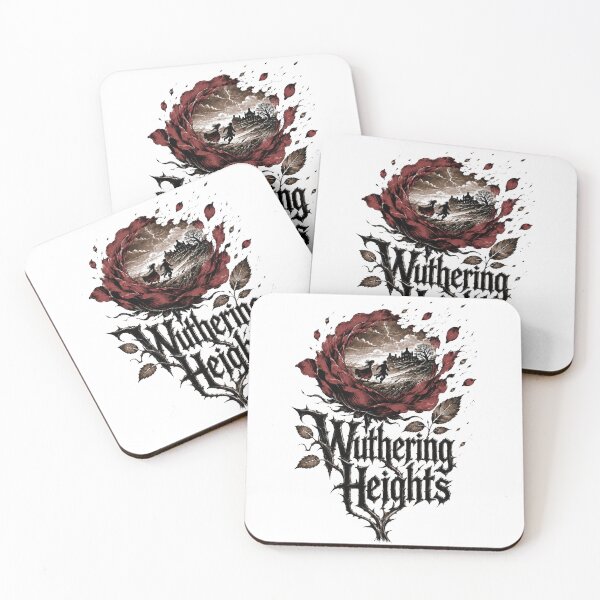 Item preview, Wuthering Heights Gothic Rose Running on the Moors Dark Romance designed and sold by Fenay Designs.