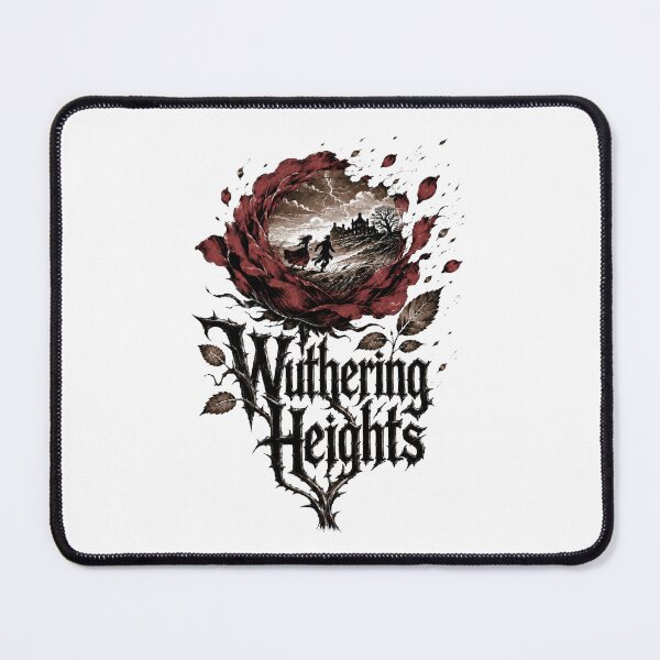 Item preview, Wuthering Heights Gothic Rose Running on the Moors Dark Romance designed and sold by Fenay Designs.