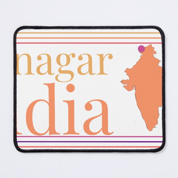 Item preview, Srinagar India City Marked On Country Map designed and sold by TheIconSmith.