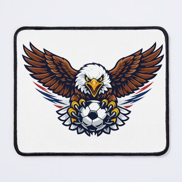 Item preview, USA Eagle Soccer T-Shirt | Patriotic Football Design designed and sold by wizooo411.