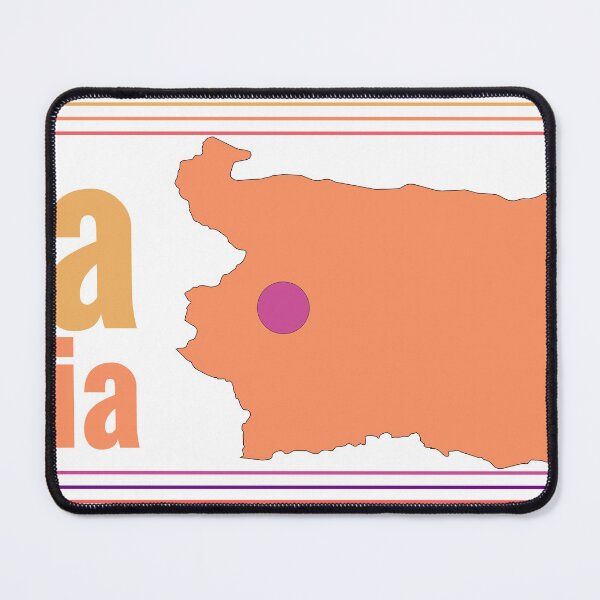 Item preview, Sofia Bulgaria City Marked On Country Map designed and sold by TheIconSmith.
