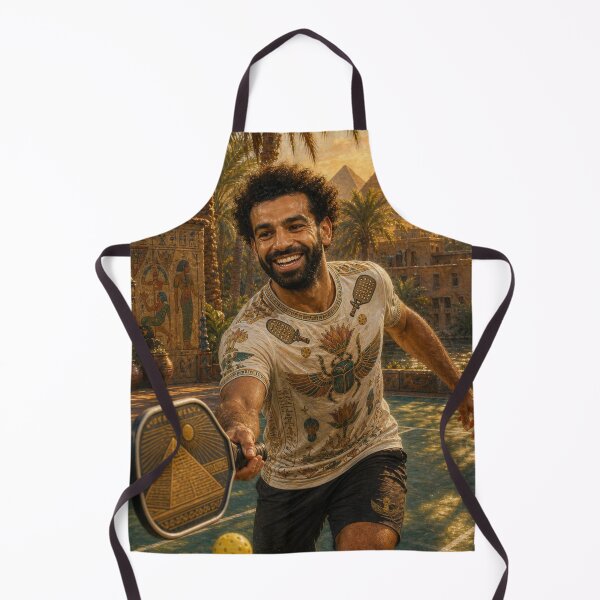 Item preview, Mohamed Salah Egyptian Oasis Pickleball Sports Art designed and sold by mo-carnival.