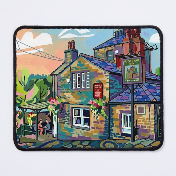 Item preview, Puzzle Hall Inn, Sowerby Bridge Art Print designed and sold by ArtworkNorth.