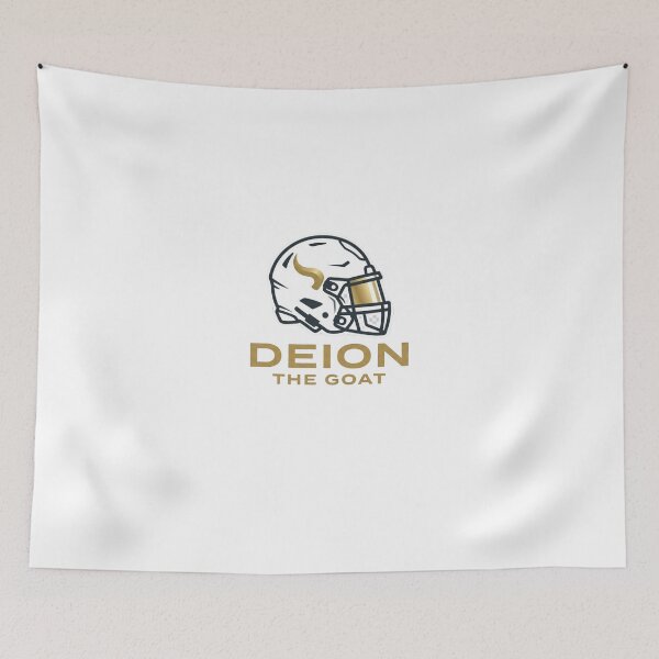 Item preview, Sanders GOAT Graphic Prime Time NFL Cornerback Legend designed and sold by ThatFootball12.