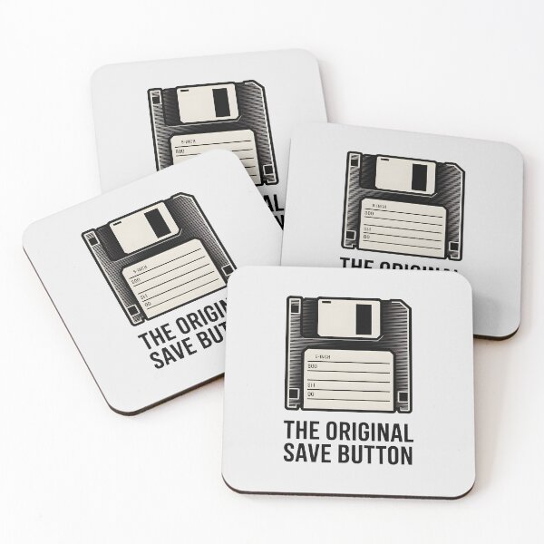 Item preview, Retro Floppy Disk The Original Save Button Tech Nostalgia designed and sold by Enea Kelo.