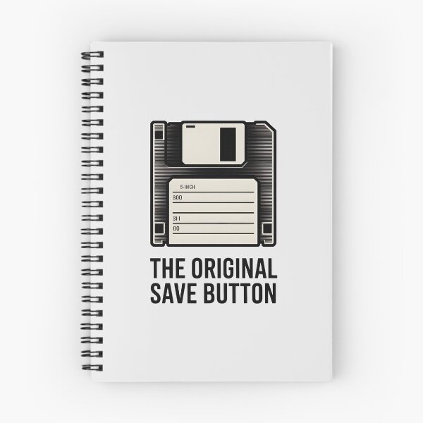 Item preview, Retro Floppy Disk The Original Save Button Tech Nostalgia designed and sold by Enea Kelo.
