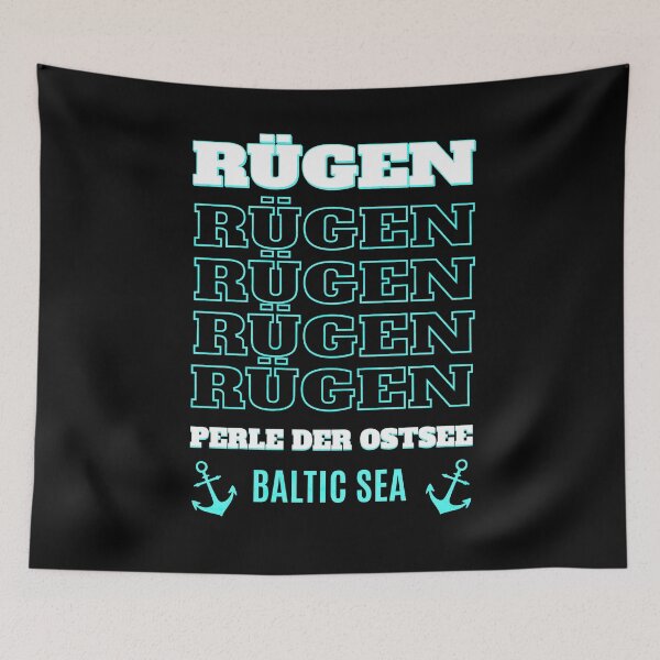 Item preview, Rügen Pearl of the Baltic Sea Baltic Sea Maritime Design designed and sold by HoshisWorld2018.