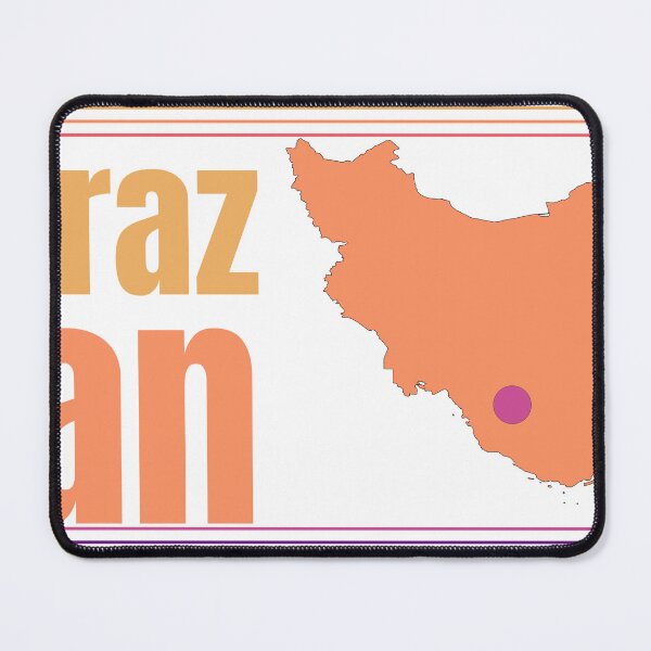Item preview, Shiraz Iran City Marked On Country Map designed and sold by TheIconSmith.