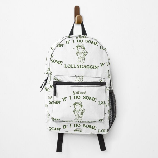 Item preview, Yall Mind If I Do Some Lollygaggin Funny Frog Cottagecore designed and sold by Ali-printshop.