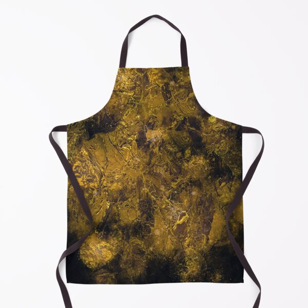 Item preview, Golden Abyss | Dark Luxury Abstract Wall Art designed and sold by WitchyBotanicaArt.