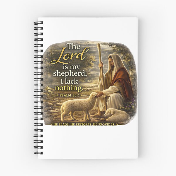 Item preview, The Lord Is My Shepherd, I Lack Nothing.” – Psalm 23:1 designed and sold by KINGDOM GOLD STUDIO.