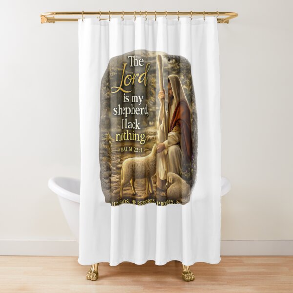 Item preview, The Lord Is My Shepherd, I Lack Nothing.” – Psalm 23:1 designed and sold by KINGDOM GOLD STUDIO.