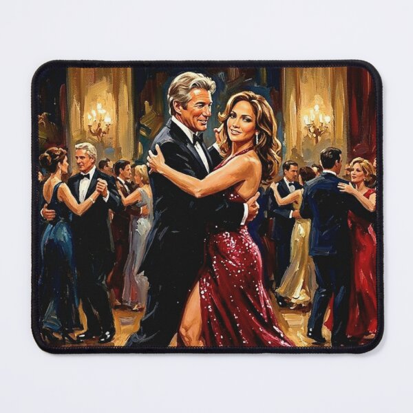 Item preview, Shall We Dance Retro Romantic Comedy Ballroom Tribute Art Movie Poster designed and sold by Art's Diner.