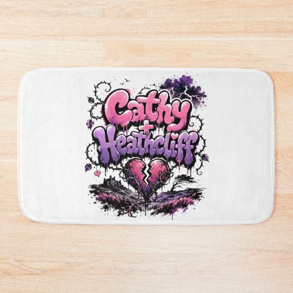 Item preview, Cathy and Heathcliff Wuthering Heights Y2K Graffiti Dark Romance designed and sold by Fenay Designs.