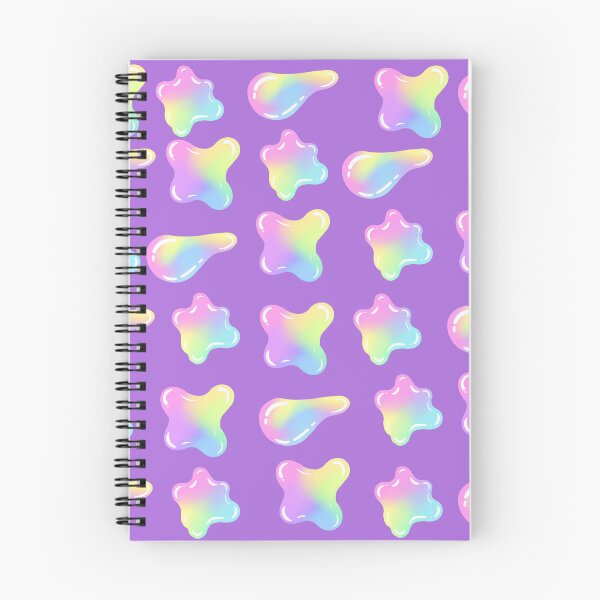 Item preview, Pastel Rainbow Liquid Blobs Seamless Pattern designed and sold by SolutionsArt.
