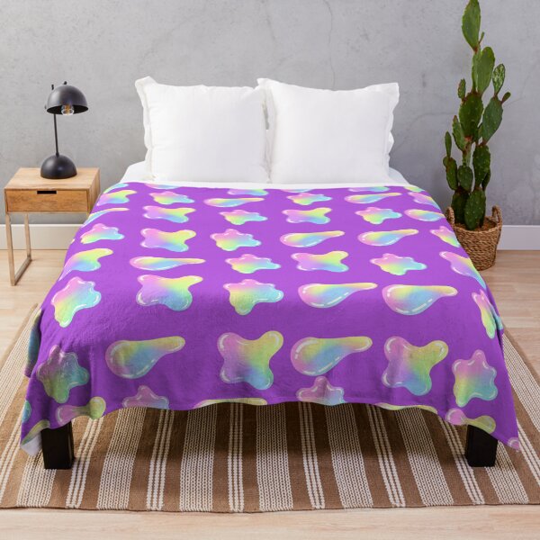 Item preview, Pastel Rainbow Liquid Blobs Seamless Pattern designed and sold by SolutionsArt.