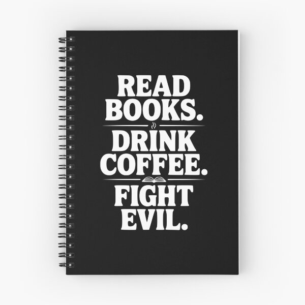 Item preview, Read Books. Drink Coffee. Fight Evil. designed and sold by Frank Ring.