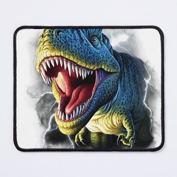 Item preview, Roaring T-Rex Dinosaur Lightning Graphic designed and sold by ArhaanFashions.