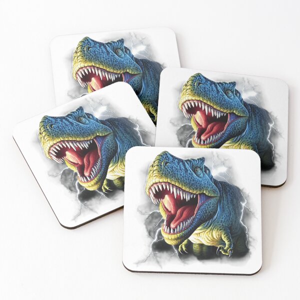 Item preview, Roaring T-Rex Dinosaur Lightning Graphic designed and sold by ArhaanFashions.