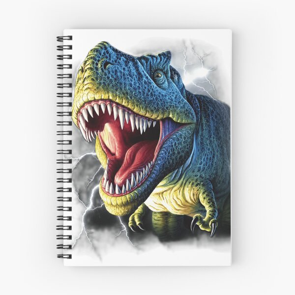 Item preview, Roaring T-Rex Dinosaur Lightning Graphic designed and sold by ArhaanFashions.