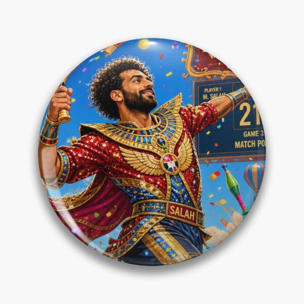 Item preview, Mohamed Salah Summer Circus Pickleball Tournament Poster designed and sold by mo-carnival.