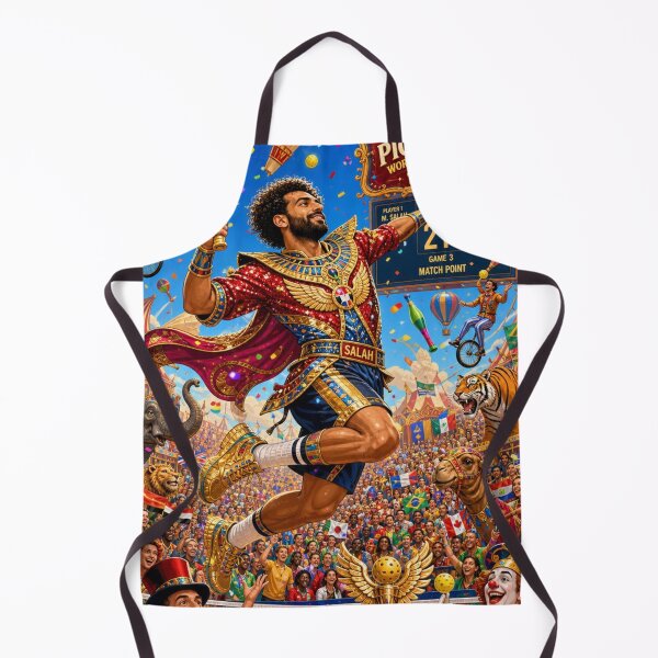 Item preview, Mohamed Salah Summer Circus Pickleball Tournament Poster designed and sold by mo-carnival.