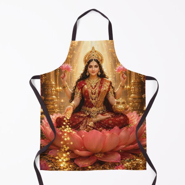Item preview, Divine Goddess Lakshmi Lotus Blessings designed and sold by hutofdesigns.