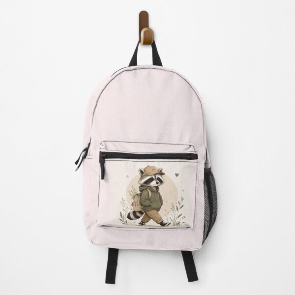 Item preview, Cute Walking Raccoon Illustration designed and sold by layalistoresa.