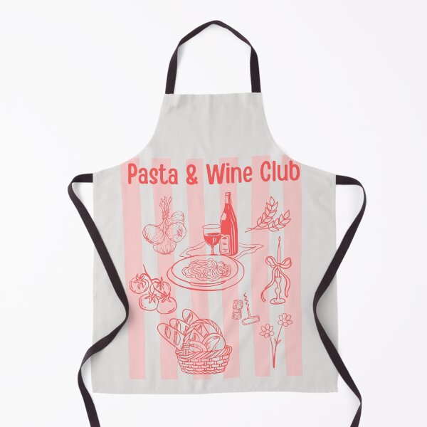 Item preview, Pasta & Wine Club Foodie Lovers Girl Aesthetic  designed and sold by erozzz.