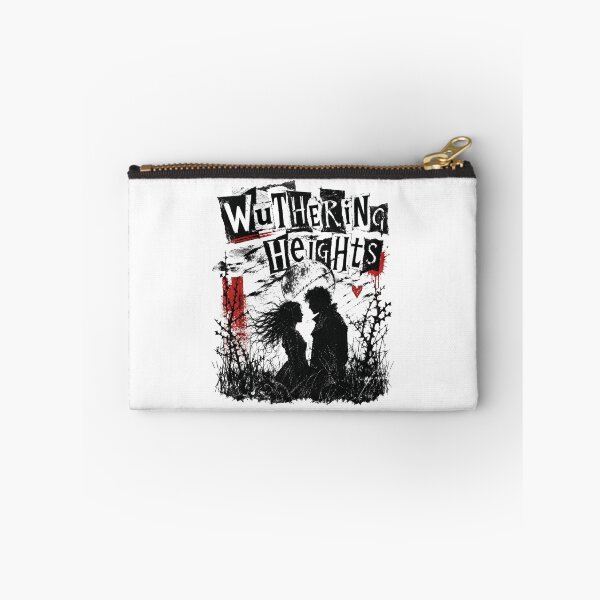 Item preview, Wuthering Heights Cathy and Heathcliff Silhouette Post Punk Gothic designed and sold by Fenay Designs.