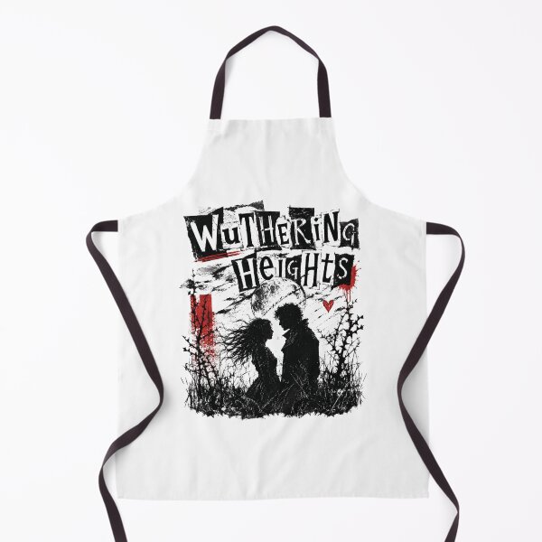Item preview, Wuthering Heights Cathy and Heathcliff Silhouette Post Punk Gothic designed and sold by Fenay Designs.