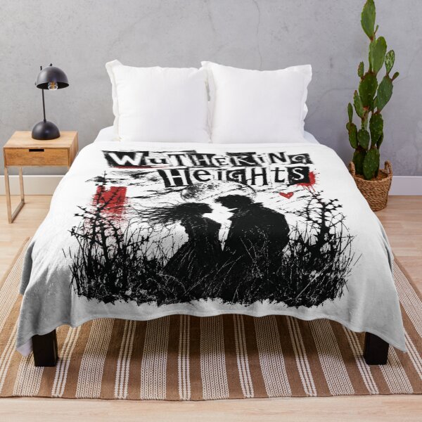 Item preview, Wuthering Heights Cathy and Heathcliff Silhouette Post Punk Gothic designed and sold by Fenay Designs.