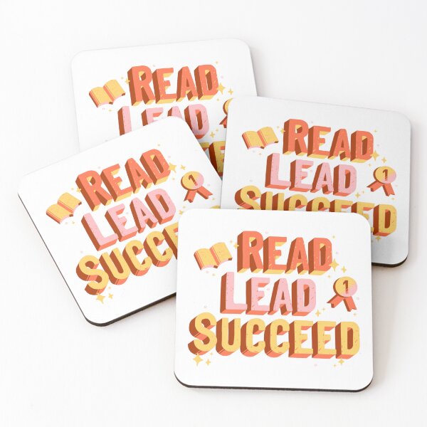 Item preview, Read Lead Succeed — Motivational Book Lover designed and sold by SmartMoneyMugs .