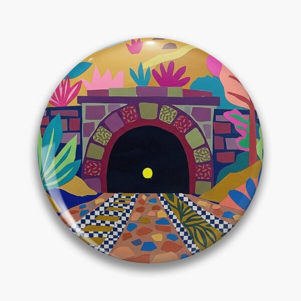 Item preview, Matisse-Inspired Colourful Railway Tunnel Art Print designed and sold by ArtworkNorth.