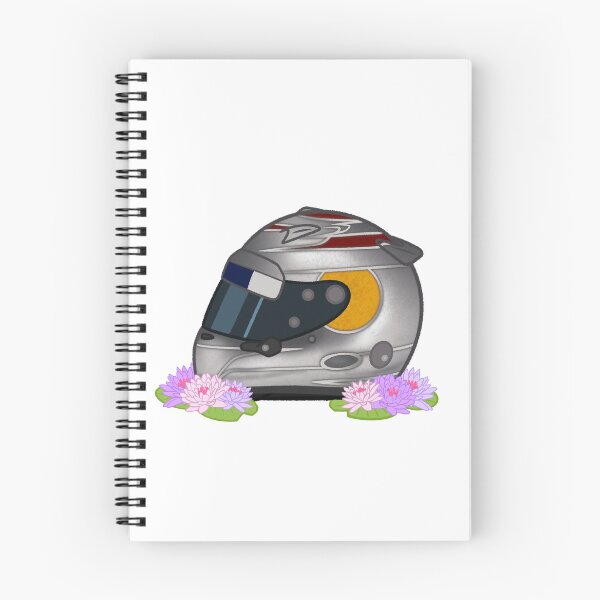 Item preview, Sebastian Vettel 2014 Austin Helmet With Flowers  designed and sold by OriDraws.