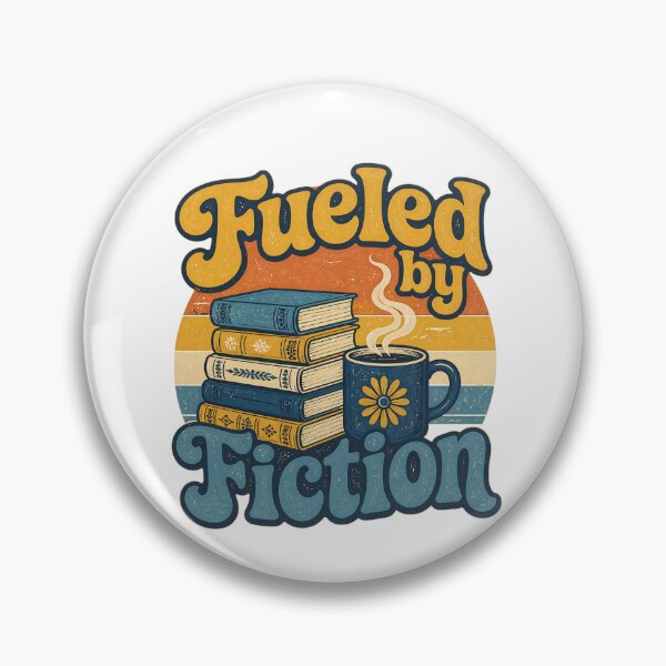 Item preview, "Fueled by Fiction" Retro designed and sold by MusesWhispers.