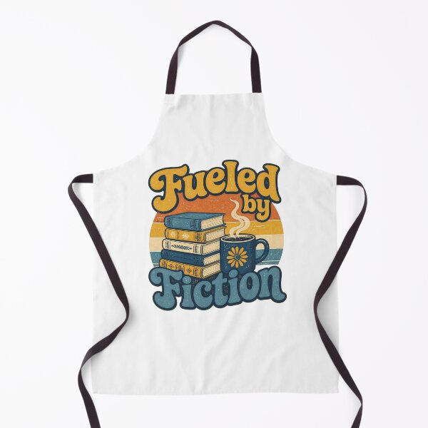 Item preview, "Fueled by Fiction" Retro designed and sold by MusesWhispers.
