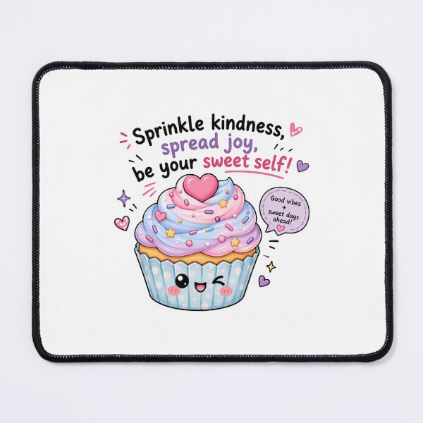 Item preview, Sprinkle Kindness Spread Joy Cute Cupcake Sticker designed and sold by Snikdha.