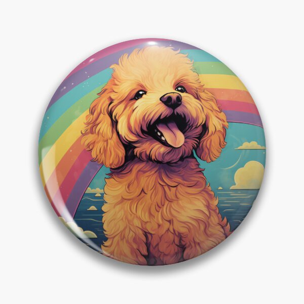 Item preview, Funny Goldendoodle Colorful Rainbow Cute Mom Dad Kids designed and sold by rafaeltto.