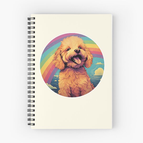 Item preview, Funny Goldendoodle Colorful Rainbow Cute Mom Dad Kids designed and sold by rafaeltto.