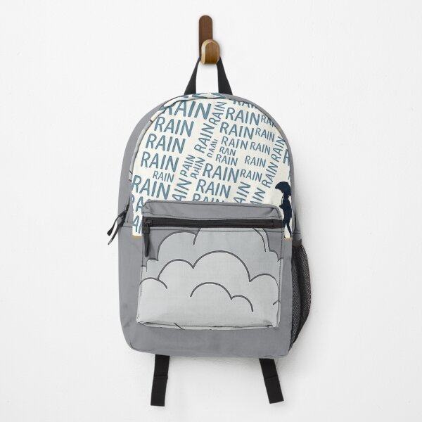 Item preview, Rainy Thoughts – Minimalist Typography Weather Art designed and sold by lungpleecha.