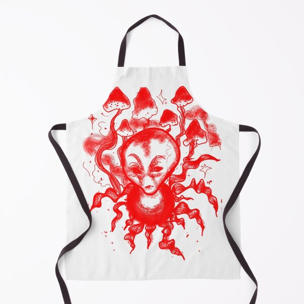 Item preview, Red Line Underworld Alien - Dark Fantasy Art designed and sold by Ideniquo.