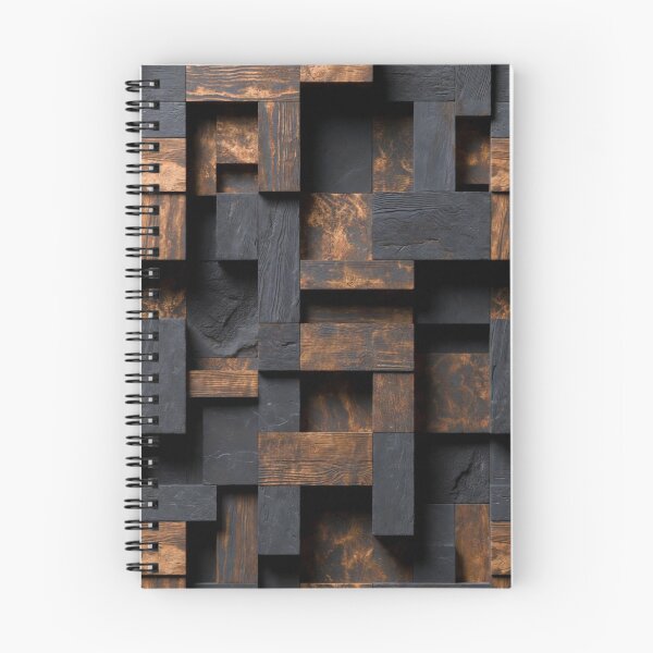 Item preview, Intricate 3D Embossed Dark Geometric Labyrinth designed and sold by IntelliMindDesigns.