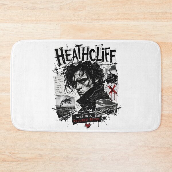 Item preview, Heathcliff Wuthering Heights Love is a Violent Storm Gothic Grunge designed and sold by Fenay Designs.