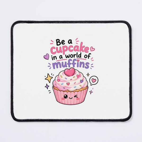 Item preview, Be a Cupcake in a World of Muffins Cute Sticker designed and sold by Snikdha.
