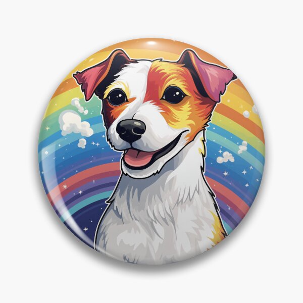 Item preview, Funny Jack Russell Colorful Rainbow Cute Mom Dad Kids designed and sold by rafaeltto.