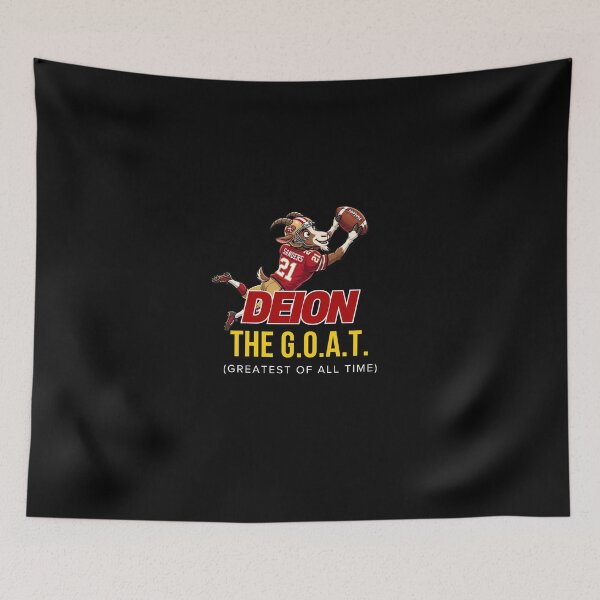 Item preview, Sanders GOAT Two Super Bowls Prime Time CB Legend designed and sold by ThatFootball12.